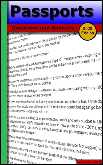 Passports: Questions and Answers (2020 Edition)