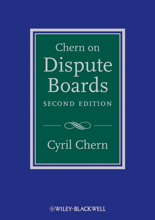 Chern on Dispute Boards