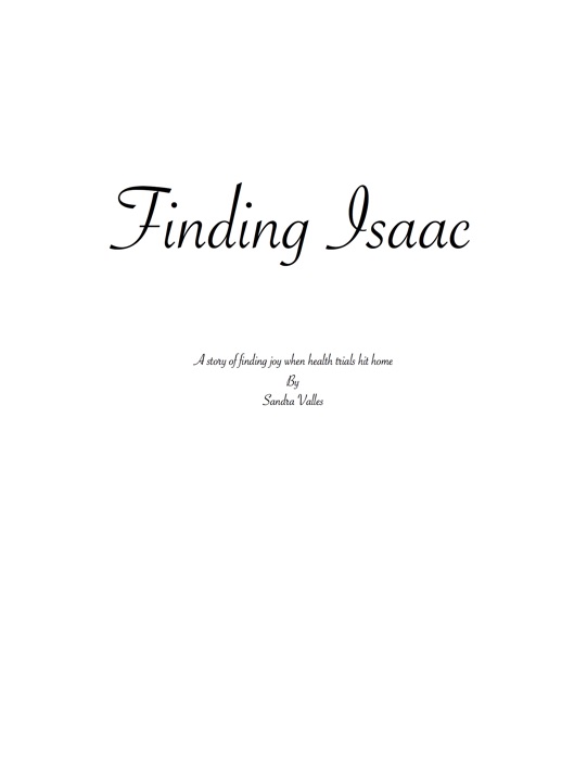 Finding Isaac