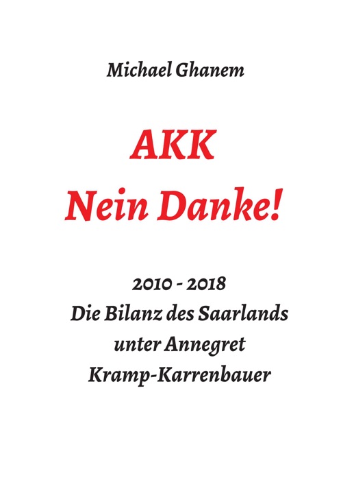 AKK - Nein Danke!