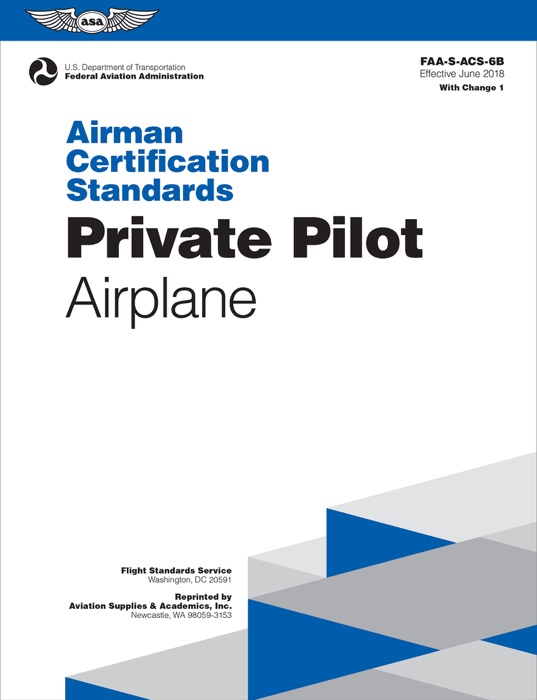 Airman Certification Standards: Private Pilot Airplane