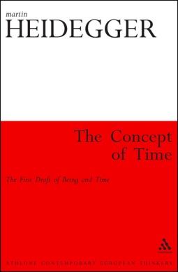Capa do livro Being and Time de Martin Heidegger