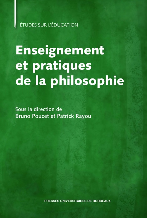 Enseignement et pratiques et philosophie