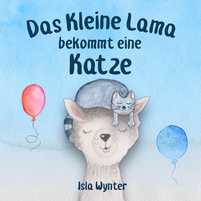 Das Kleine Lama Bekommt eine Katze