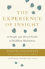 Joseph Goldstein - The Experience of Insight artwork