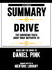 Mentors Library - Extended Summary Of Drive: The Surprising Truth About What Motivates Us – Based On The Book By Daniel Pink artwork