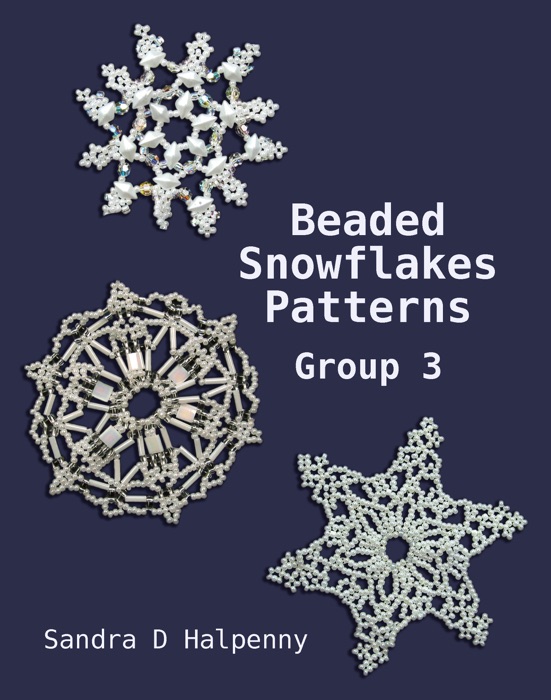 Beaded Snowflake Patterns Group 3