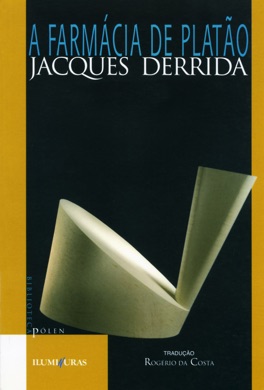 Capa do livro A Farmácia de Platão de Jacques Derrida