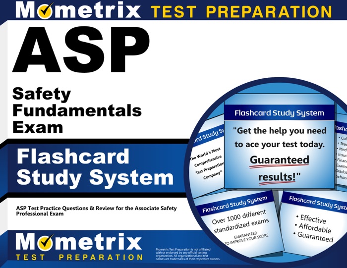 ASP Safety Fundamentals Exam Flashcard Study System: