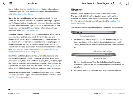 ‎MacBook Pro Grundlagen in Apple Books