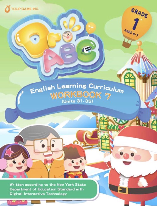 Dr. ABC: Grade 1 English Learning Curriculum: Level 4 - Workbook 7