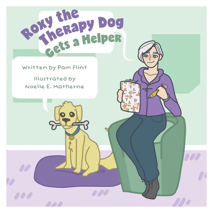 Roxy The Therapy Dog Gets a Helper