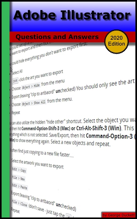 Adobe Illustrator: Questions and Answers (2020 Edition)