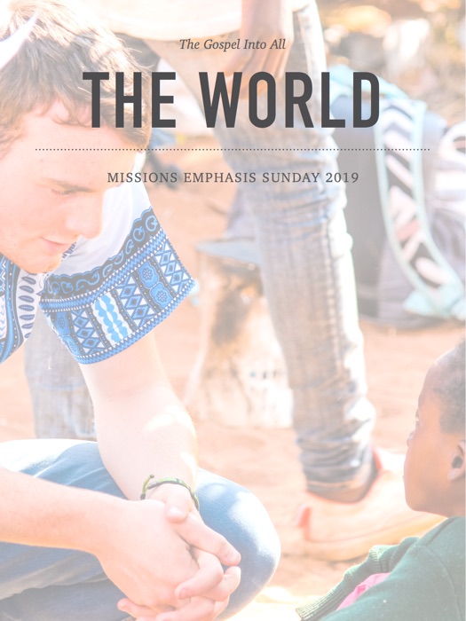 Missions Emphasis 2019 Handout