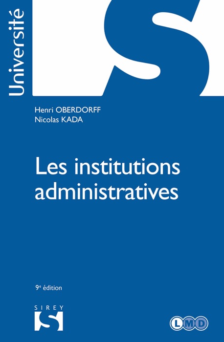 Les institutions administratives - 9e éd.