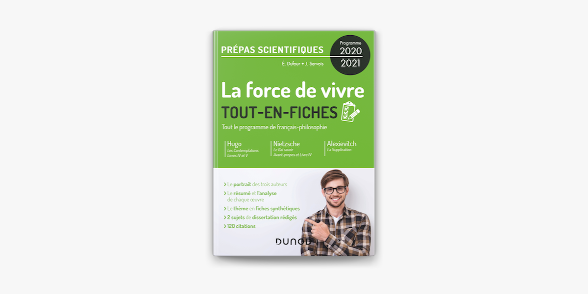 La Force De Vivre Prepas Scientifiques Programme 21 Sur Apple Books