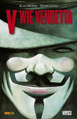 Capa do livro V for Vendetta de Alan Moore