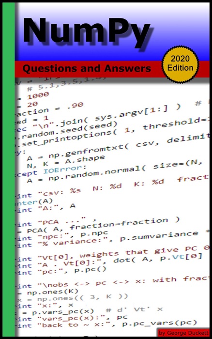 NumPy: Questions and Answers (2020 Edition)