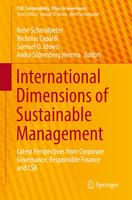 International Dimensions of Sustainable Management