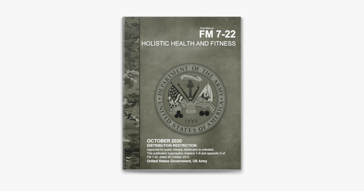 ‎Field Manual FM 7-22 Holistic Health And Fitness October 2020 On Apple ...