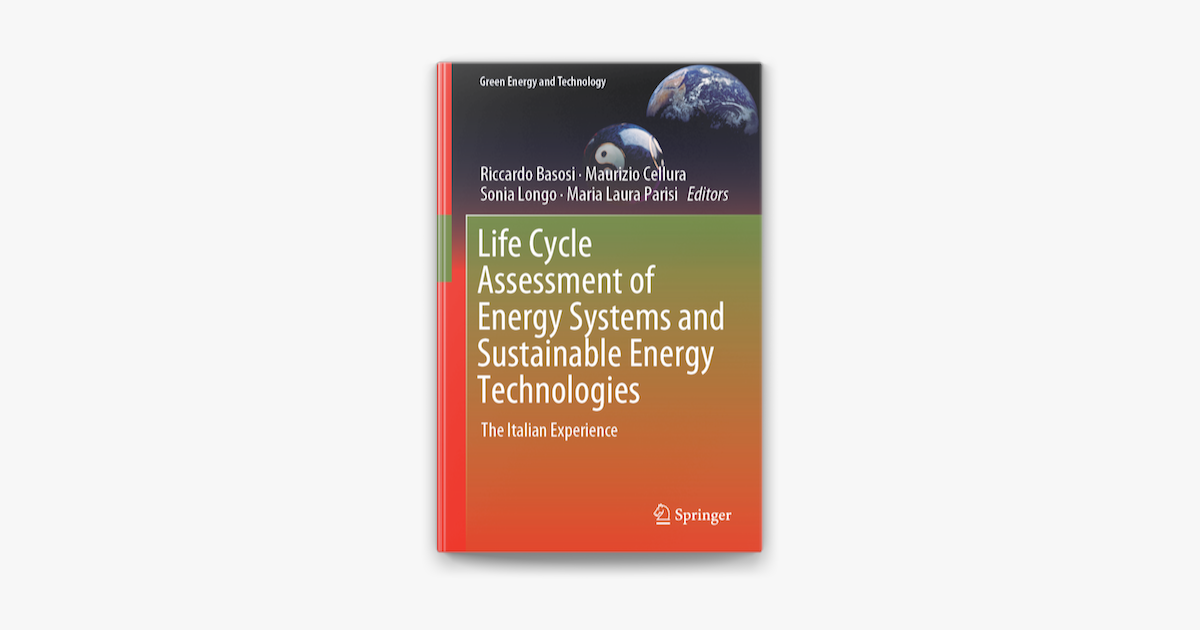 ‎life Cycle Assessment Of Energy Systems And Sustainable Energy Technologies En Apple Books