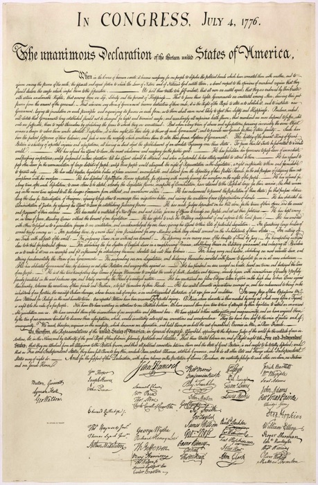 Declaration of Independence: Side-by-Side with Modern Text