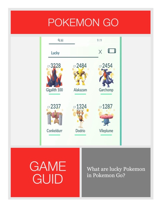 Pokemon Go lucky Pokemon How to become lucky friends and get lucky Pokemon