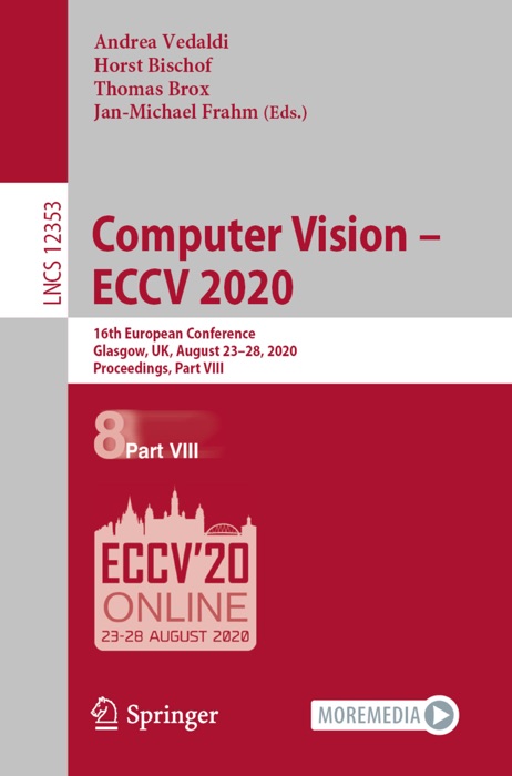 Computer Vision – ECCV 2020