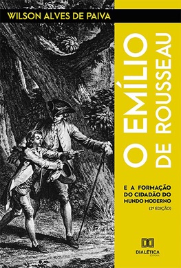 Capa do livro Emílio ou da Educação de Jean-Jacques Rousseau