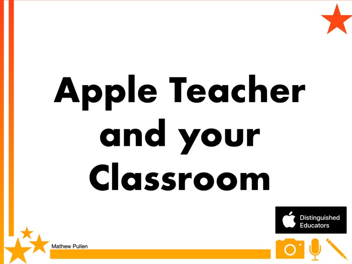 Apple Teacher in your Classroom