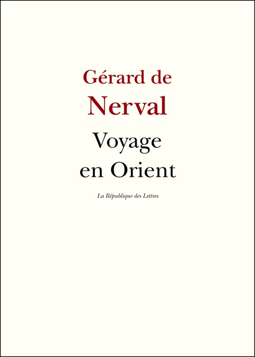 Voyage en Orient