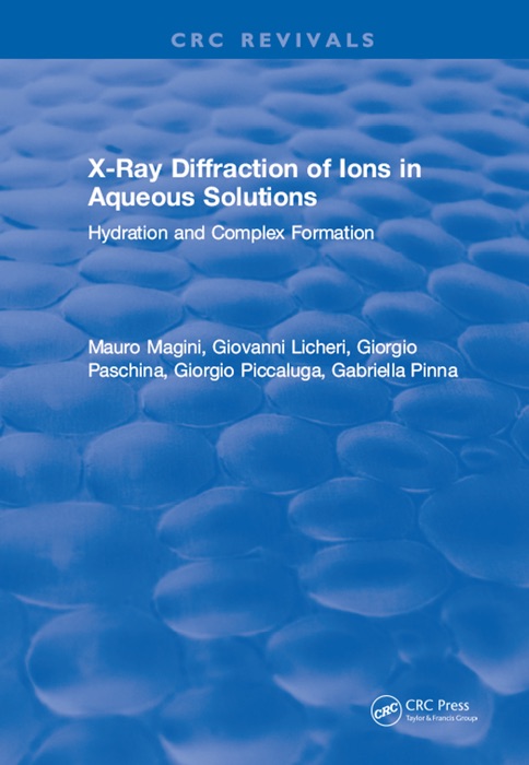 X-Ray Diffraction of Ions in Aqueous Solutions: Hydration and Complex Formation