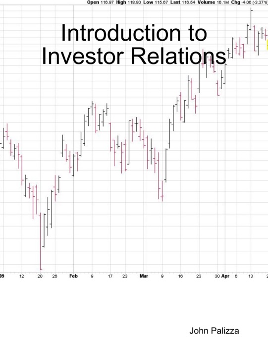 Introduction to Investor Relations