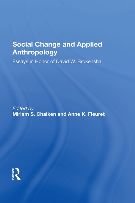 Social Change And Applied Anthropology
