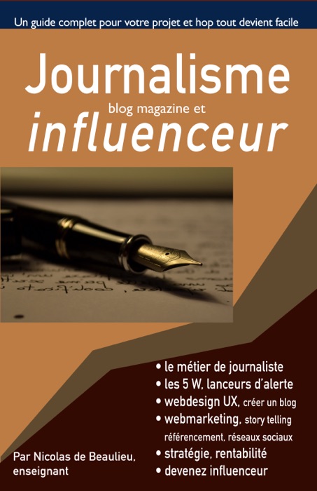 Journalisme, blog magazine, et influenceurs