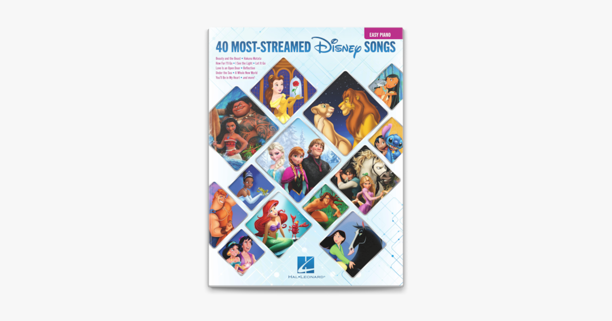 The 40 Most-Streamed Disney Songs στο Apple Books