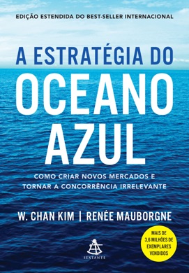 Capa do livro A Estratégia do Oceano Azul de Renée Mauborgne e W. Chan Kim
