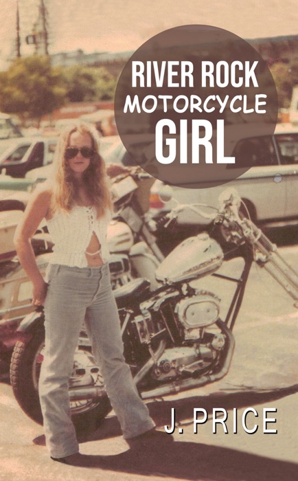 River Rock Motorcycle Girl