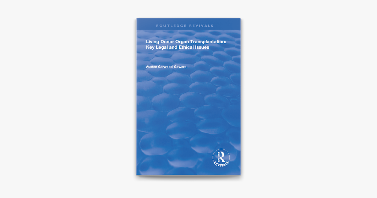 ‎Living Donor Organ Transplantation En Apple Books