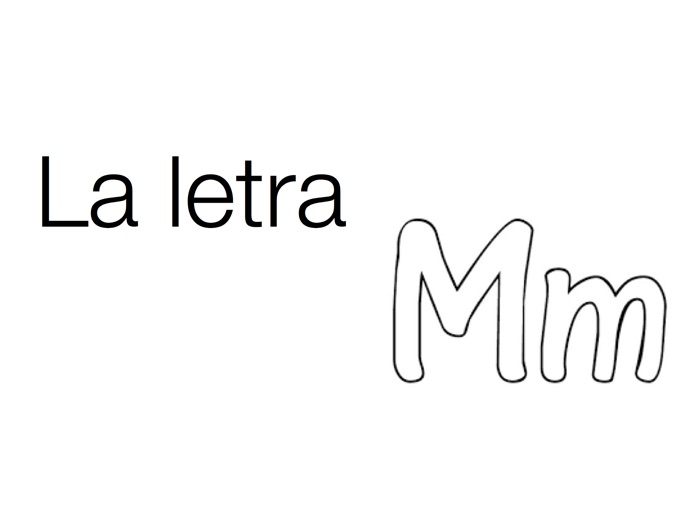 Letra Mm