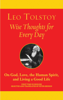 Leo Tolstoy & Peter Sekirin - Wise Thoughts for Every Day artwork