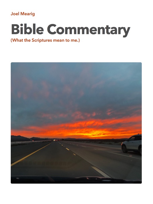 Joel's Bible Commentary