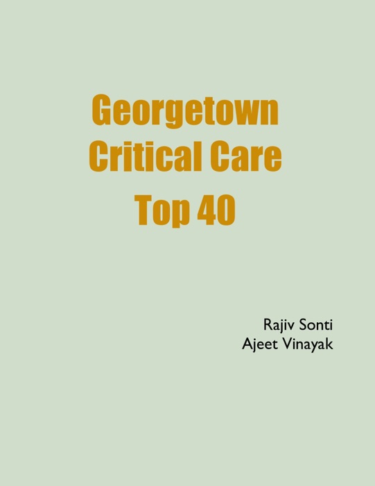 Georgetown Critical Care Top 40