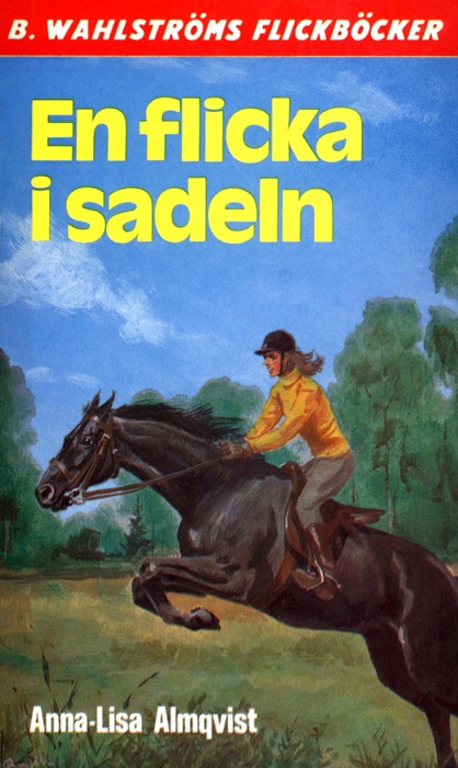 En flicka i sadeln