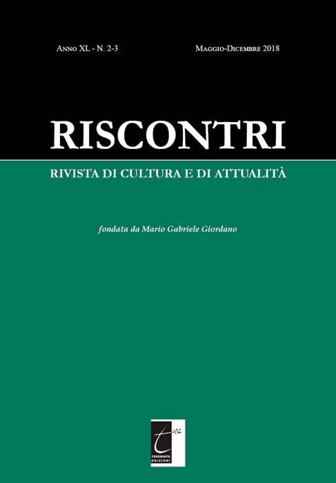 Riscontri. Rivista di Cultura e di AttualitÃ