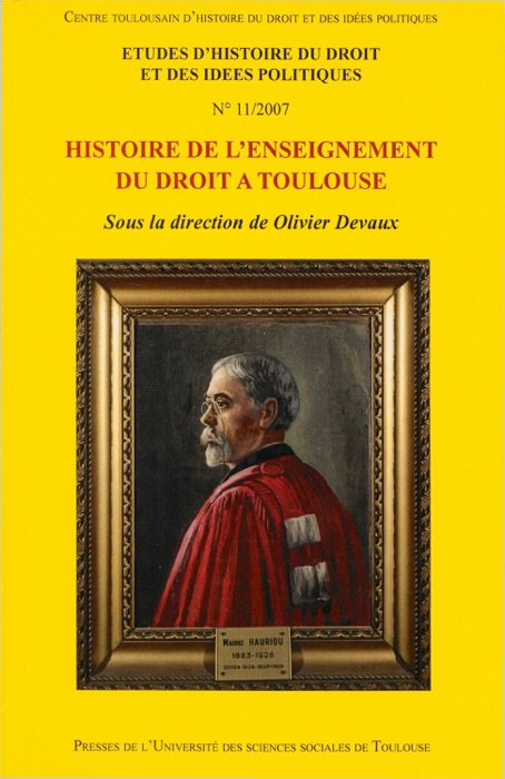 Histoire de l’enseignement du droit à Toulouse