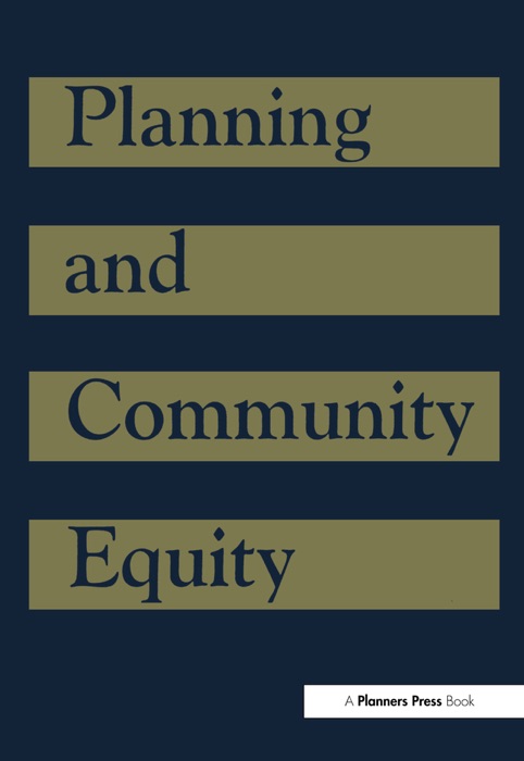 Planning and Community Equity