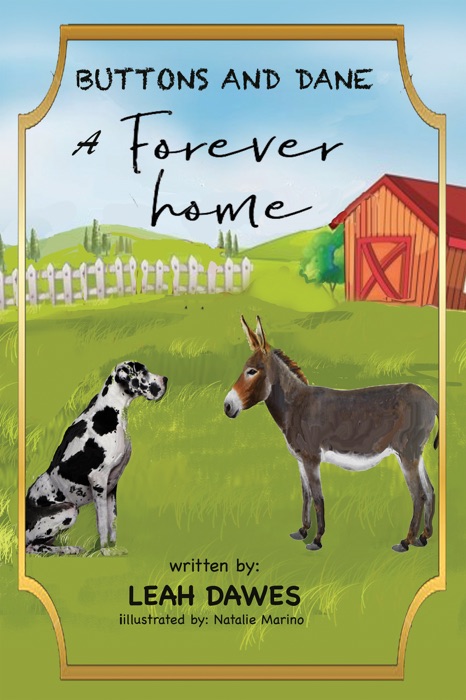Buttons and Dane a forever home
