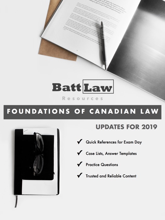 Foundations of Canadian Law (2019)