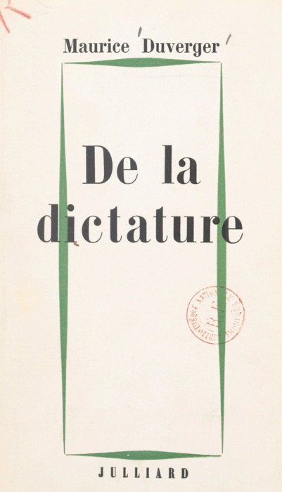 De la dictature